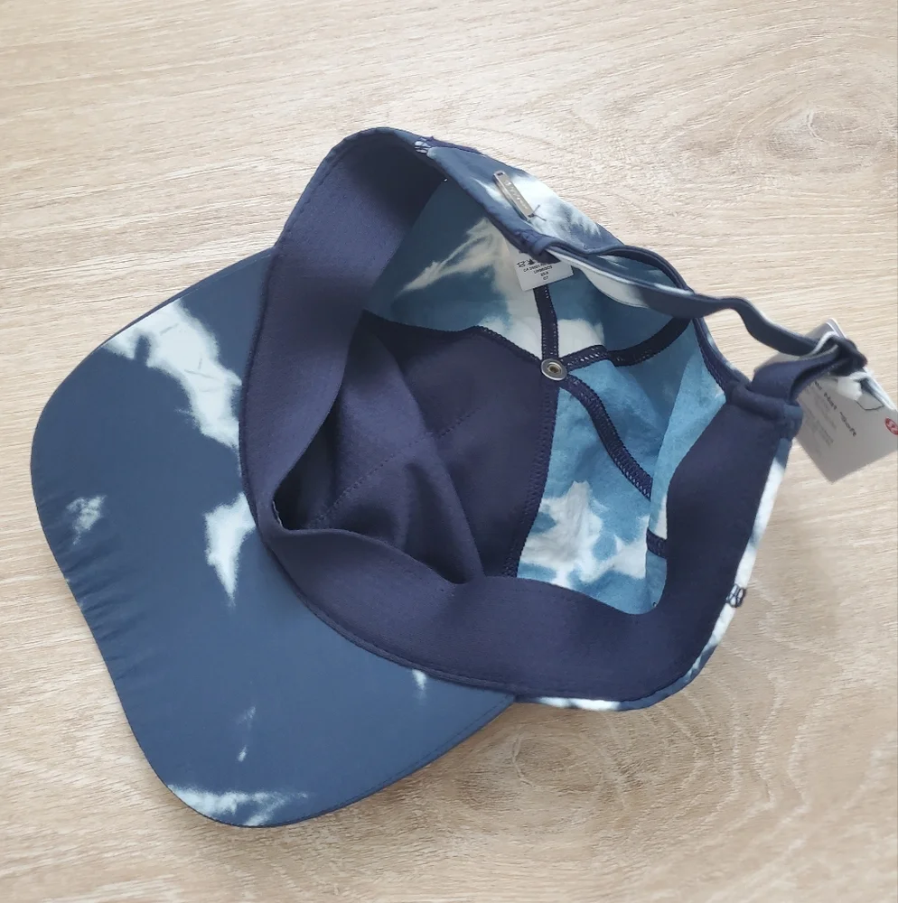 NWT Lululemon Baller Hat Blue Tie-dye One Size